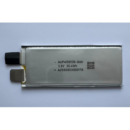 Безанодна Li-Ion твердотільна комірка високої ємності (465 mAh/kg) 8.5 Ah